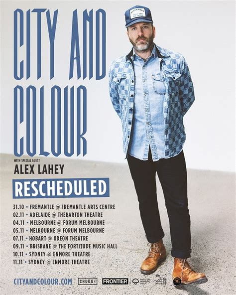 City and Colour tour - maytherockbewithyou.com