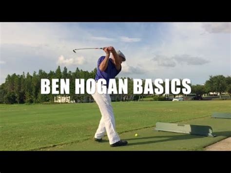 BEN HOGAN BASICS - THE STANCE - YouTube