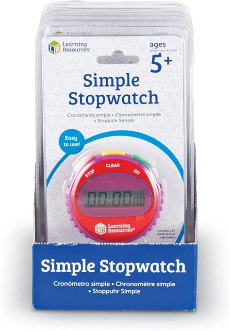 Learning Resources Simple Stopwatch – Anchor Academic Services