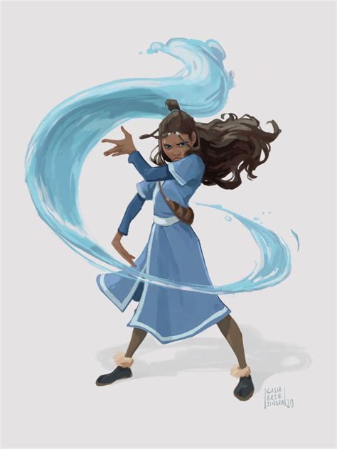 Waterbending Master Katara - Kasia Brzezinska