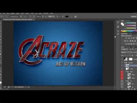 Photoshop avengers font - bridgemaha