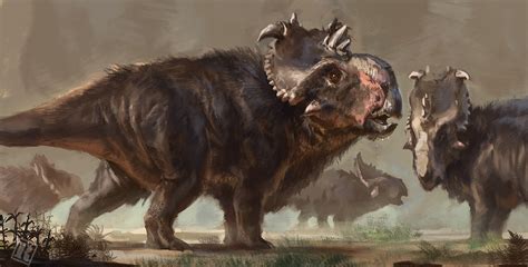 ArtStation - Pachyrhinosaurus