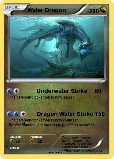 Pokémon Water Dragon 314 314 - Underwater Strike - My Pokemon Card