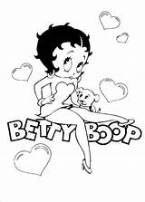 Printable Betty Boop coloring Page  Download Print Or Color Online sketch template