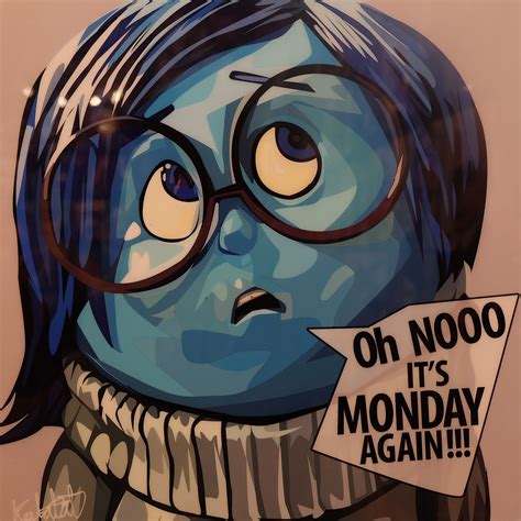 Sadness Inside Out Poster "Oh NOOO it's..." - Infamous Inspiration