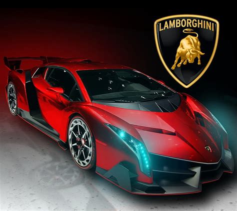 Lamborghini, auto, blue, car, glowing, red, HD wallpaper | Peakpx