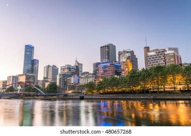 3,284 Melbourne Skyline Sunset Images, Stock Photos & Vectors ...