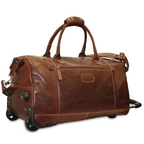 Voyager Duffle Bag on Wheels by Jack Georges – Montana Gift Corral