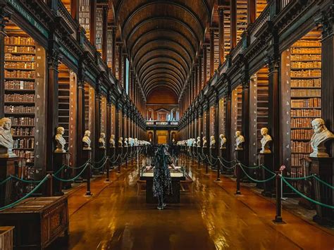 The Long Room Trinity College (2024) - Was This Library In Harry Potter?