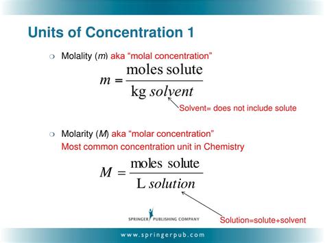 PPT - Chapter 8 — Solutions and Their Behavior PowerPoint Presentation - ID:441786