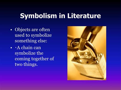 Symbolism In Literature Examples