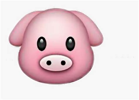 Emoji Animals Pig , Png Download - Emoji Iphone Pig, Transparent Png ...