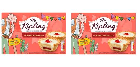 Amazon.com : Mr Kipling Cakes - Cherry Bakewells - 6 Pack Two Pack ...