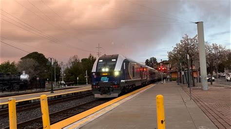 [First Experience] Amtrak San Joaquins 717 Siemens Venture Set with SC ...