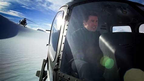 Mission: Impossible - Fallout Helicopter Stunt with Tom Cruise