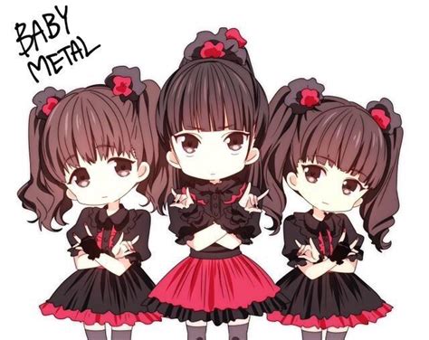 BABYMETAL fan art | Animated drawings, Anime, Art