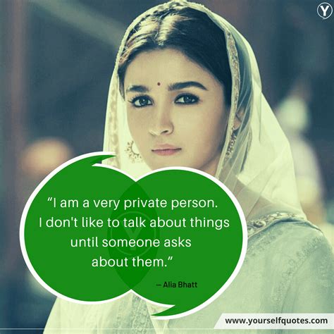 Alia Bhatt Quotes Expressing Her Exuberant Talent