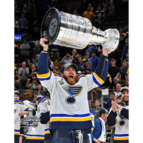 Unsigned St. Louis Blues Ryan O'Reilly Fanatics Authentic 2019 Stanley ...