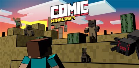 Comic Minecraft Resource Pack 1.12.2, 1.11.2 - 9Minecraft.Net