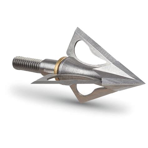 Wac 'Em Crossbow Fixed Blade Broadheads, 100 Grain, 3 Pack - 674103, Broadheads & Points at ...