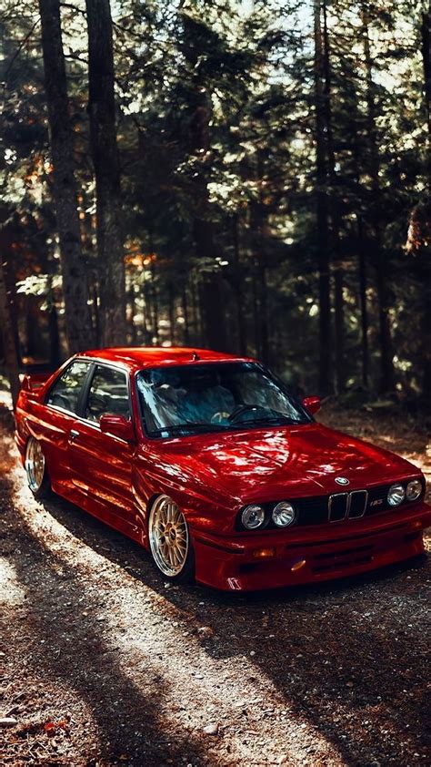 Red BMW E30 M3 Fancy Cars, Retro Cars, Cool Cars, Luxury Car Garage ...