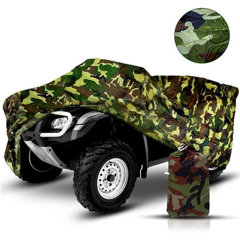 NEVERLAND Quad Waterproof UTV ATV Covers for Polaris Honda Yamaha Suzuki Camouflage XXL ...