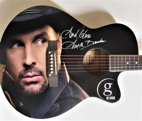 Garth Brooks Autographed Guitar | Zion Graphic Collectibles