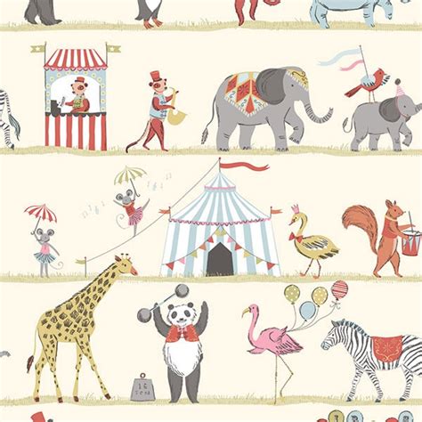 Circus Theme Wallpaper Galerie Just 4 Kids G56545 | Wallpaper Sales