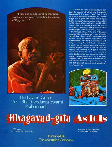 Mass online distribution of Srila Prabhupada’s Original 1972 Macmillan Bhagavad Gita As It Is ...