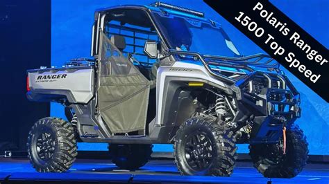 Polaris Ranger 1500 Top Speed & Overview (Fastest Ranger EVER) - Off ...