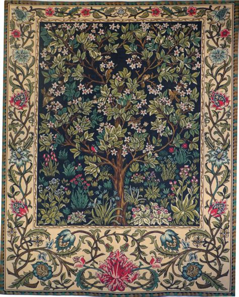 Tree of Life tapestry - The Tapestry House - Jacquard Woven Tapestries