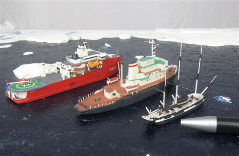 The Ship Model Forum • View topic - HMS Erebus (1/700) 175 years Franklin's Expedition