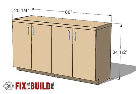 Diy Garage Cabinets How To Build Fixthisbuildthat