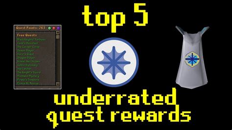 OSRS's Top 5 Underrated Quest Rewards - YouTube