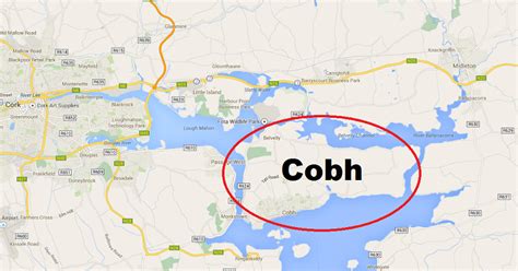 Cobh Ireland Map