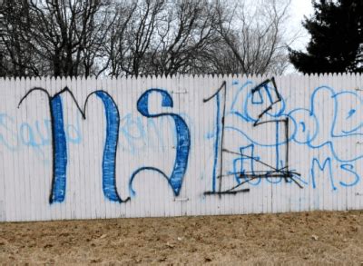 MS-13 gang graffiti (tags) - Altered Dimensions Paranormal