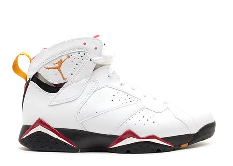 air jordan 7 retro "2011 cardinal" - white/black cardinal-red bronze ...