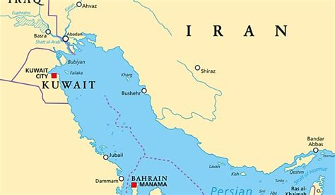 Which Countries Border Kuwait? - WorldAtlas.com