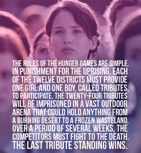 The Hunger Games | Hunger games quotes, Hunger games, Hunger