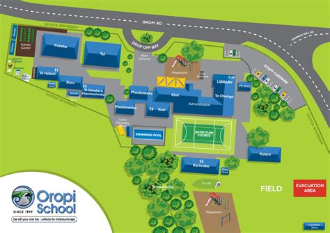 School Map | Oropi School