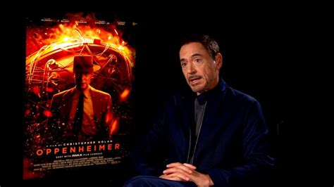 Oppenheimer Robert Downey Jr. Interview – Celebrity Wire