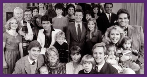 Can you name these vintage soap operas by their cast photos?