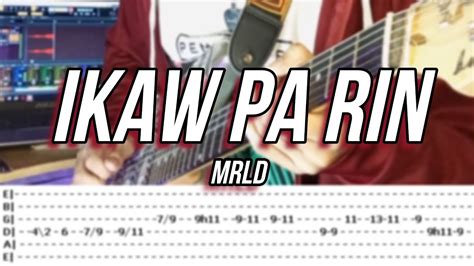 Ikaw Pa Rin |©mrld |【Guitar Cover】with TABS - YouTube