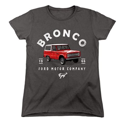 Ford Bronco Bronco Illustrated Women's T Shirt - Bronco Corral