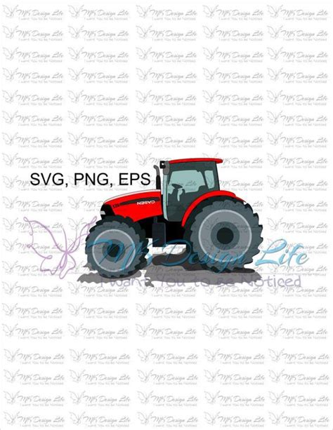 Red Tractor SVG clipart Vector clip art Modern Truck SVG | Etsy | Red tractor, Clip art, Tractor ...