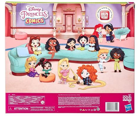 Disney Princess Comics Minis Comfy Squad Collection Pack with 12 dolls ...