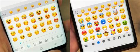 Samsung One UI 1.0 Emoji Changelog