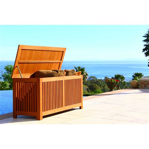 Bay Isle Home Ellsberg Teak Storage Benches & Reviews | Wayfair