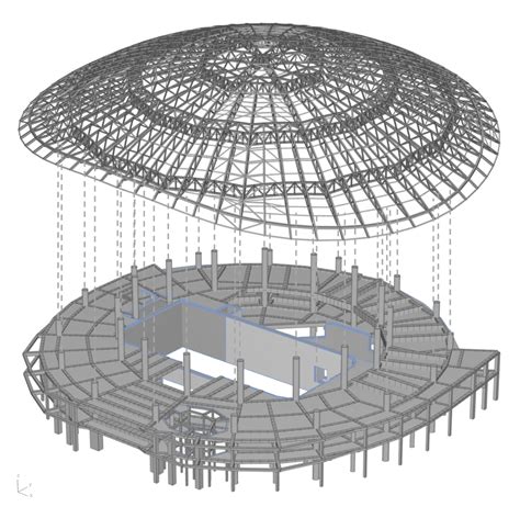 Design and analysis of the Sea Shell Aquarium roof using Oasys GSA - Oasys