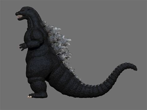 godzilla 3D model | 3d model, Model, Godzilla